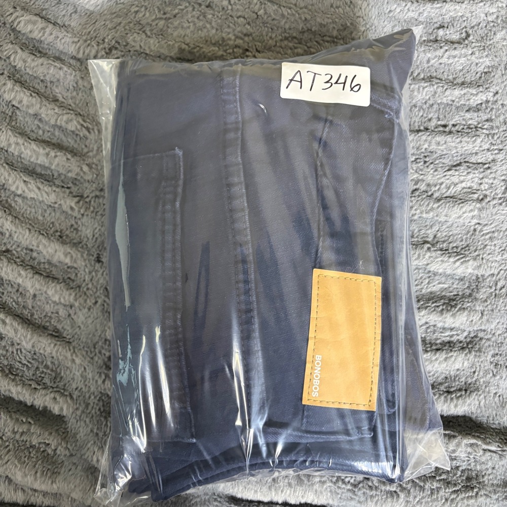 Bonobos Mens Slim Fit Jeans Navy Blue Dark Wash 34x32 Casual Denim Pants - Picture 6 of 6